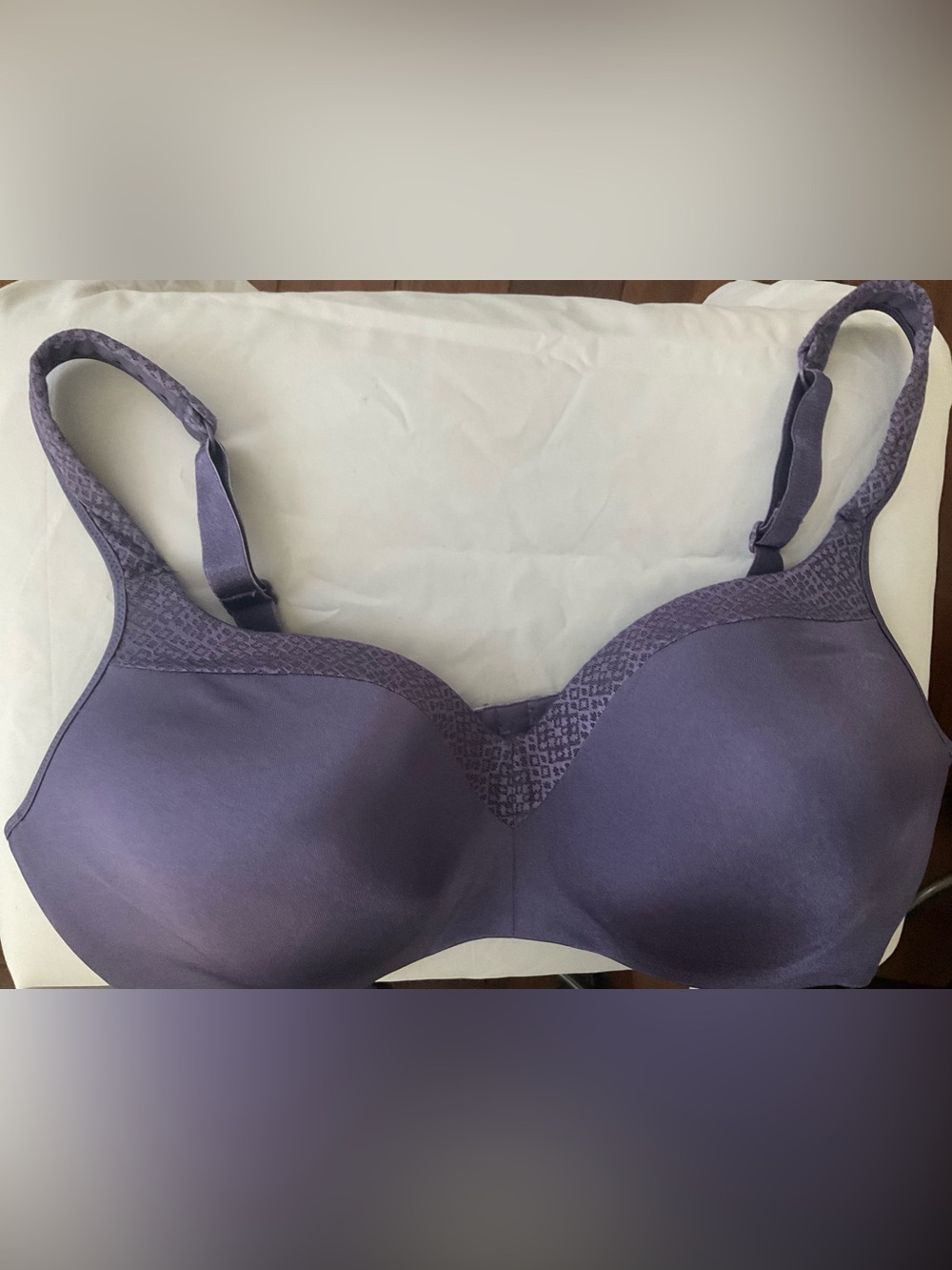 Purple Women's Seamless Underwire Bra plus sized